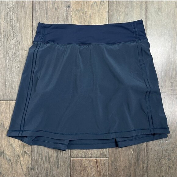 Lululemon Pace Rival Mid-Rise Skirt *Extra Long True Navy - Picture 1 of 9